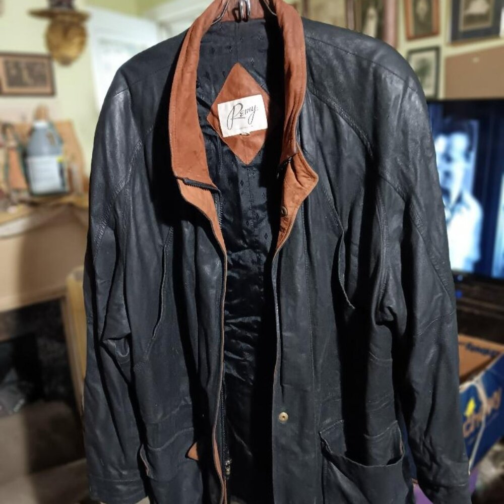 Remy mens leather jacket